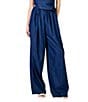 Line and Dot Abo High Rise Wide Leg Coordinating Woven Pants - Image 1