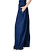 Line and Dot Abo High Rise Wide Leg Coordinating Woven Pants - Image 3