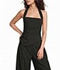 Line and Dot Cosette Halter Neck Sleeveless Coordinating Top - Image 1