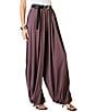 Line and Dot Diane Draped High Rise Bubble Leg Coordinating Knit Pant - Image 3