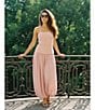 Line and Dot Lowen Strapless Sleeveless Mixed Media Jumpsuit - Image 5