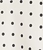 Line And Dot Ravyn Polka Dot Strapless Coordinating Satin Tube Top - Image 6