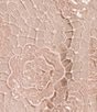 Line and Dot Rosamina Round Neckline Cap Sleeve Sequin Embellished Lace Mini Dress - Image 5