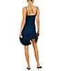 Line and Dot Tabby Scoop Neck Sleeveless Structured Ruffle Hem Mini Dress - Image 2