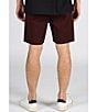 Color:Burgundy - Image 2 - 19#double; Outseam Weekday Jogger Shorts 2.0