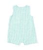 Color:Green - Image 2 - Baby Boys 3-12 Months Golf Embroidered Sleeveless Shortalls