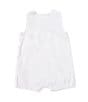 Color:Grey - Image 2 - Baby Boys 3-12 Months Whale Embroidered Sleeveless Shortall