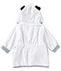 Color:White - Image 2 - Baby Boys Newborn-9 Months Puppy Toile Hooded Bath Robe