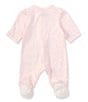 Color:Pink - Image 2 - Baby Girls Preemie-9 Months Sweet Kitties Footie