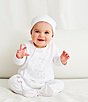 Color:White - Image 2 - Baby Preemie-9 Months Welcome World Footed Coverall