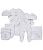 Color:White - Image 3 - Baby Preemie-9 Months Welcome World Footed Coverall