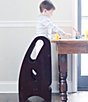 Little Partners 3-in-1 Growing Step Stool, Color:Espresso - Image 6