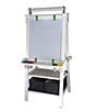 Little Partners Deluxe Learn 'N Play Art Center Easel, Color:Soft White - Image 1