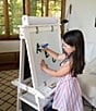 Little Partners Deluxe Learn 'N Play Art Center Easel, Color:Soft White - Image 2
