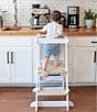 Little Partners Learn 'N Fold Learning Tower®, Color:Soft White/Natural - Image 6