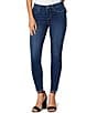 Color:Easton - Image 1 - Abby Mid Rise Skinny Ankle Stretch Denim Jeans