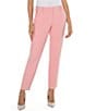 Color:Pink Perfection - Image 1 - Kelsey Slim Leg Ponte Trouser Pants