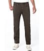 Color:Bark - Image 1 - Regent Relaxed Fit Straight Leg Twill Jeans