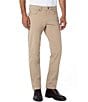 Color:Khaki - Image 1 - Regent Relaxed Straight Twill Pants