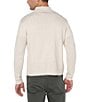 Color:Cream - Image 2 - Long Sleeve Button Mock Neck Sweater