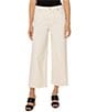 Color:Seaside Dunes - Image 1 - Eco Stretch Denim High Rise Wide Leg Cropped Jeans
