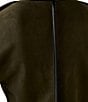 Liverpool Los Angeles Faux Suede Collarless Long Sleeve Open Front Jacket - Image 4