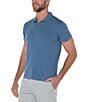Color:Copen Blue - Image 3 - Garment Dyed Polo Shirt