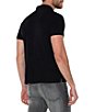 Color:Black - Image 2 - Garment Dyed Polo Shirt