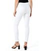 Color:Bright White - Image 2 - High Rise Skinny Leg Pull-On Pants