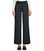 Liverpool Los Angeles Kelsey Stretch Ponte Plaid Flat Front Ankle Pants - Image 1