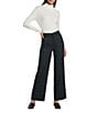 Liverpool Los Angeles Kelsey Stretch Ponte Plaid Flat Front Ankle Pants - Image 3