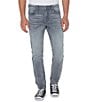 Color:Silverlake - Image 1 - Kingston Modern Slim Straight Eco-Friendly Stretch Denim Jeans