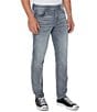 Color:Silverlake - Image 3 - Kingston Modern Slim Straight Eco-Friendly Stretch Denim Jeans