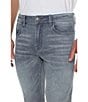 Color:Silverlake - Image 4 - Kingston Modern Slim Straight Eco-Friendly Stretch Denim Jeans
