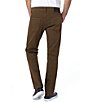 Color:Tobacco - Image 2 - Kingston Modern Straight Colored Denim Jeans