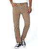 Color:Rye - Image 1 - Kingston Modern Straight Colored Denim Jeans