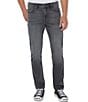 Color:Greystone - Image 1 - Kingston Modern Straight Fit Denim Jeans