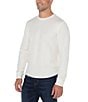 Color:Cream - Image 3 - Long Sleeve Crew Neck Thermal T-Shirt