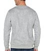 Color:Grey - Image 2 - Long Sleeve Diamond Pattern Pullover