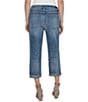 Color:Isla Vista - Image 2 - Norma Denim Relaxed Roller Crop Mid Rise Jeans