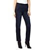 Color:Halifax - Image 1 - Petite Size Gia Glider Pull-On Slim Ankle Jeans