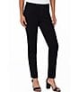 Color:Over Dye Black - Image 1 - Petite Size Gia Slim Ankle Jeans