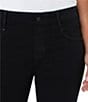 Color:Over Dye Black - Image 3 - Petite Size Gia Slim Ankle Jeans