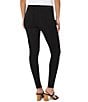 Liverpool Los Angeles Petite Size Stretch Denim Abby Mid-Rise Ankle Skinny Jeans, Color:Black Rinse - Image 2