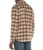 Liverpool Los Angeles Plaid Button Front Shacket, Color:Tan/Brown Multi - Image 2