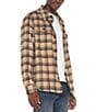 Liverpool Los Angeles Plaid Button Front Shacket, Color:Tan/Brown Multi - Image 3