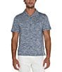 Color:Blue/Cream - Image 1 - Short Sleeve Button-Up Camp Shirt