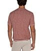 Color:Nantucket Red - Image 2 - Short Sleeve Sweater Knit Polo Shirt