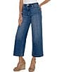Color:Newcastle - Image 3 - Stride Denim High Rise Wide Leg Cropped Jeans