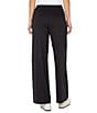 Liverpool Los Angeles Tech Knit Wide Leg Mid Rise Pants, Color:Black - Image 2
